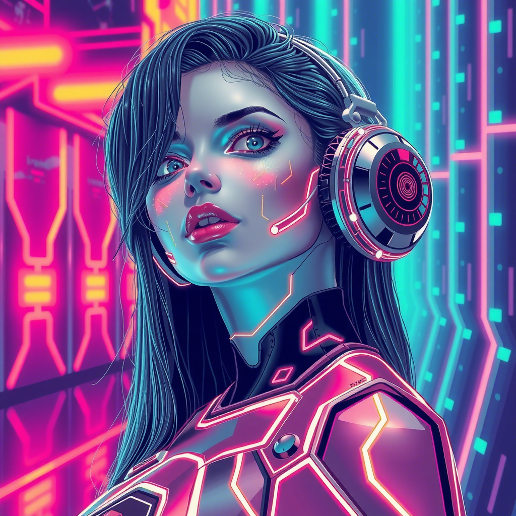 ai性感美女