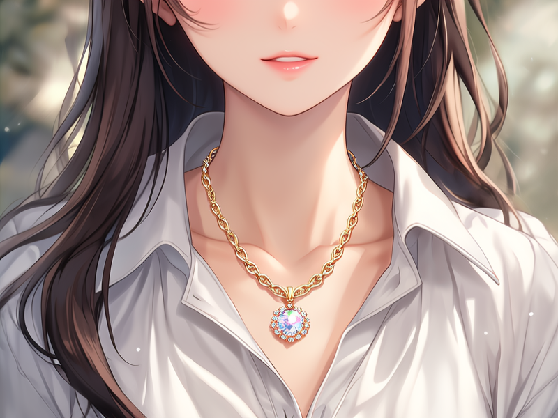 动画金项链